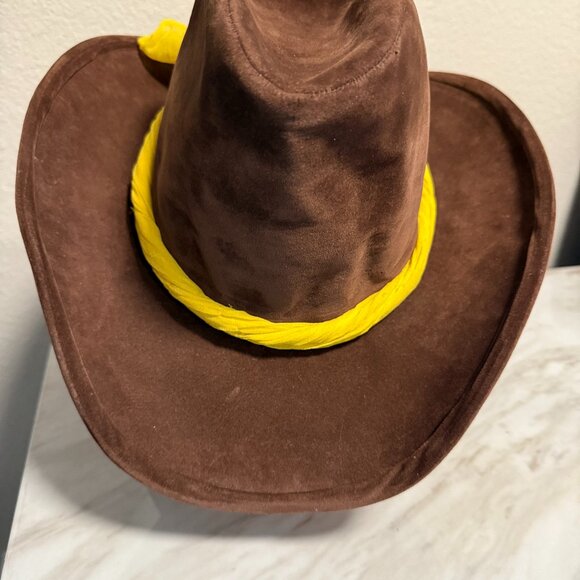 Vintage Bailey U-rollit Dark Brown Velvet Felt Cowboy Hat - Picture 5 of 5
